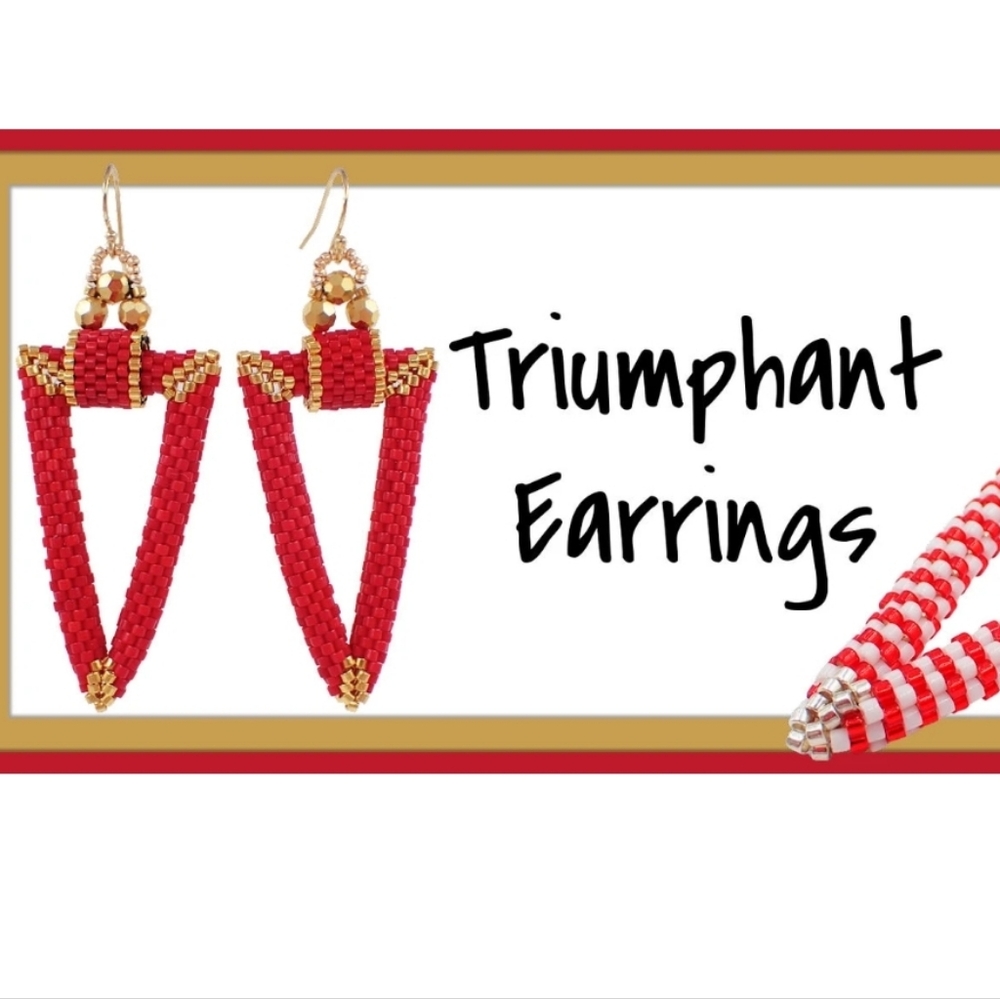 Triumphant Earrings Kit - Nickel & Silver Color Combo